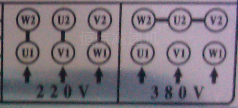 單相電機在380V與220V的接線方式