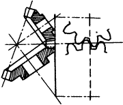 齒輪基本術語錐齒輪、準雙曲面齒輪及其齒輪副
