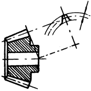 齒輪基本術語錐齒輪、準雙曲面齒輪及其齒輪副