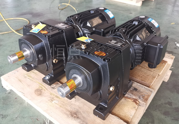 R47系列減速機配電機，黑金剛 實物圖