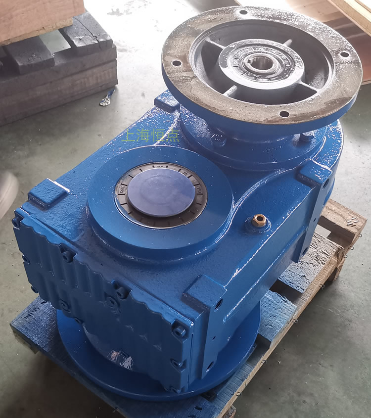 FAF77減速機 輸入配圓法蘭端蓋 輸出通孔+法蘭 實物-上海恒點